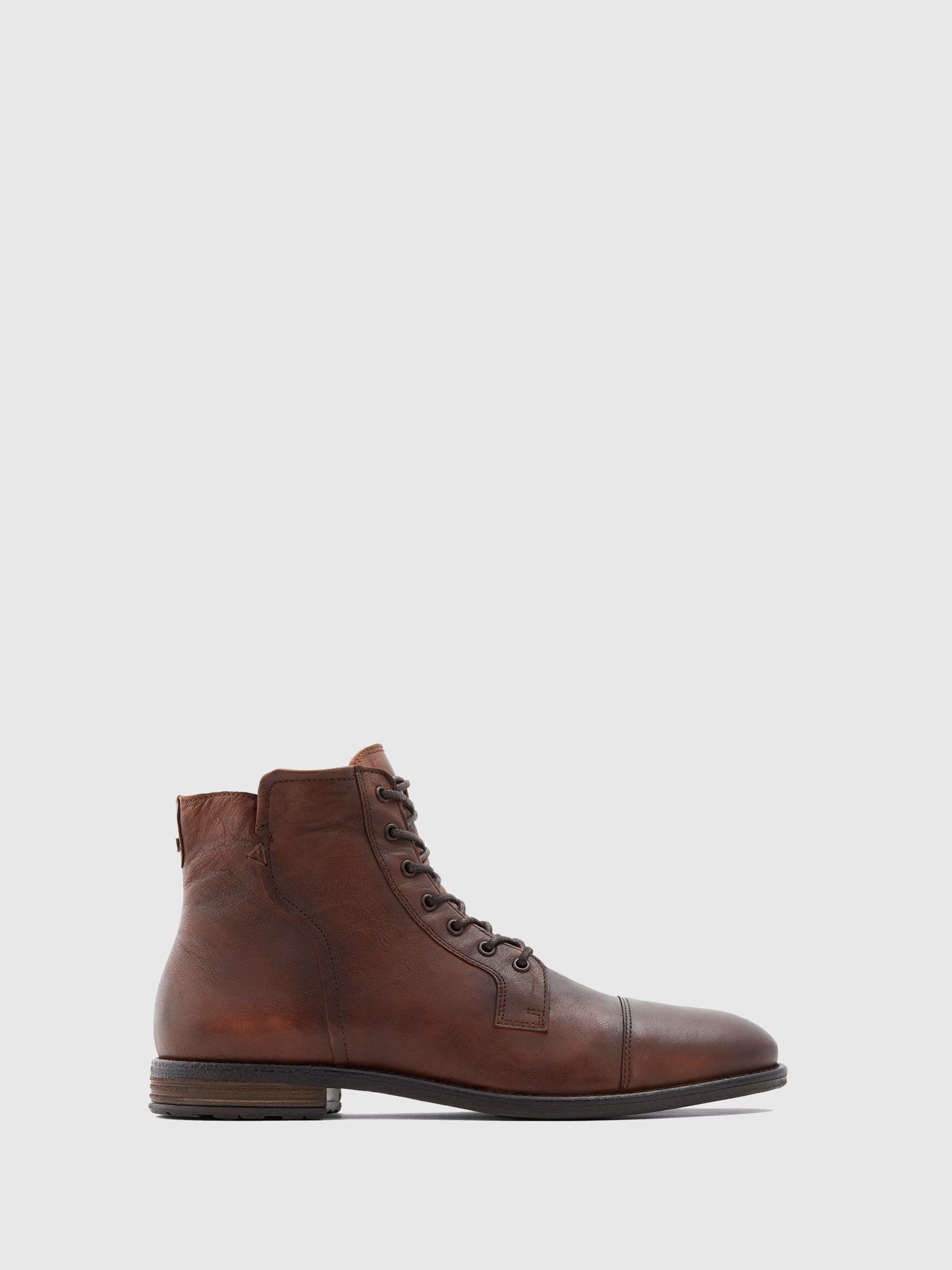 Aldo Brown Zip Up Boots