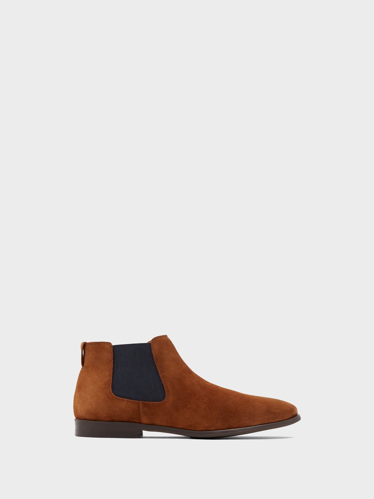 Aldo Brown Round Toe Ankle Boots