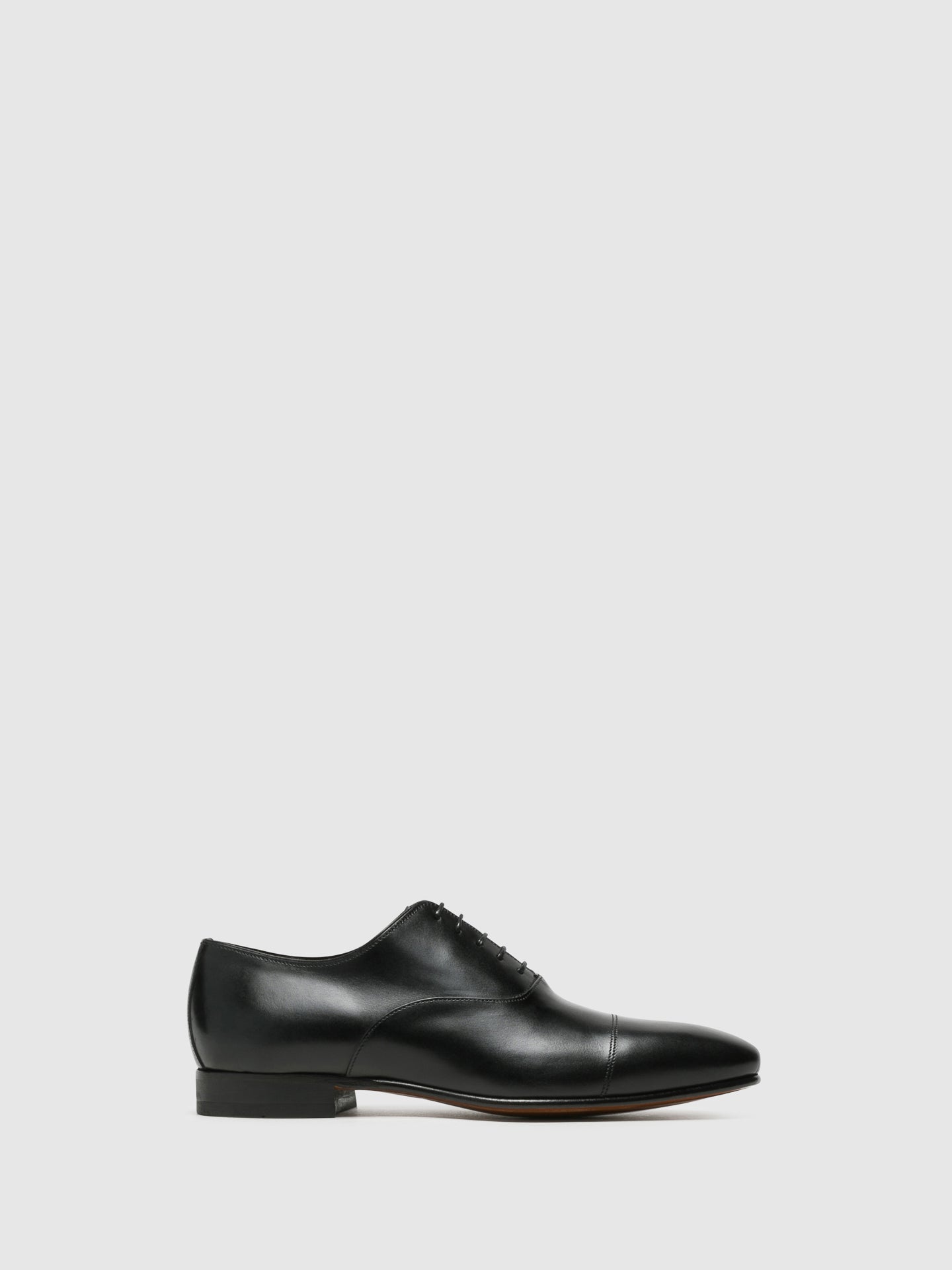 Armando Silva Black Lace-up Shoes