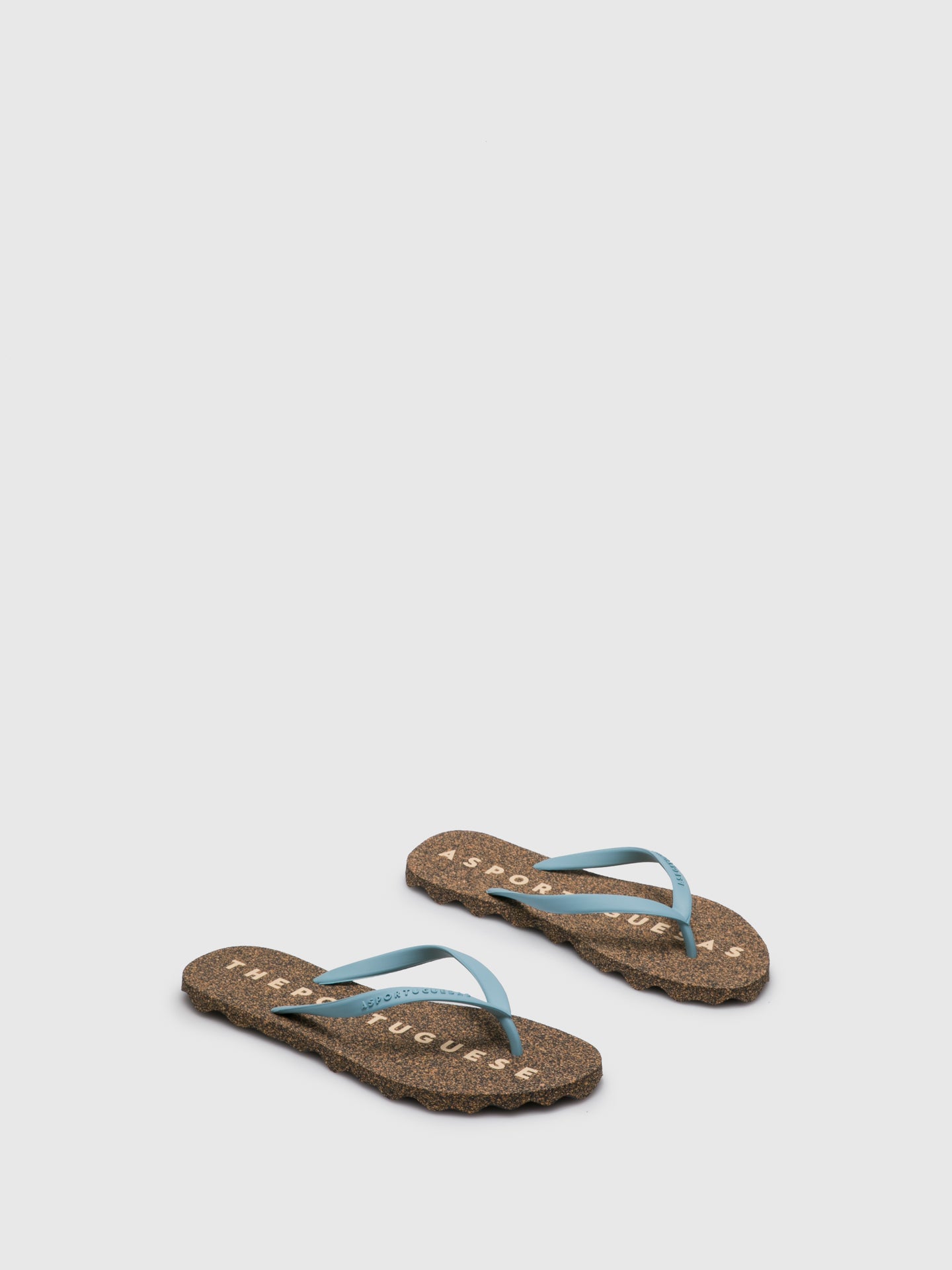 ASPORTUGUESAS LightBlue Beach Flip-Flops