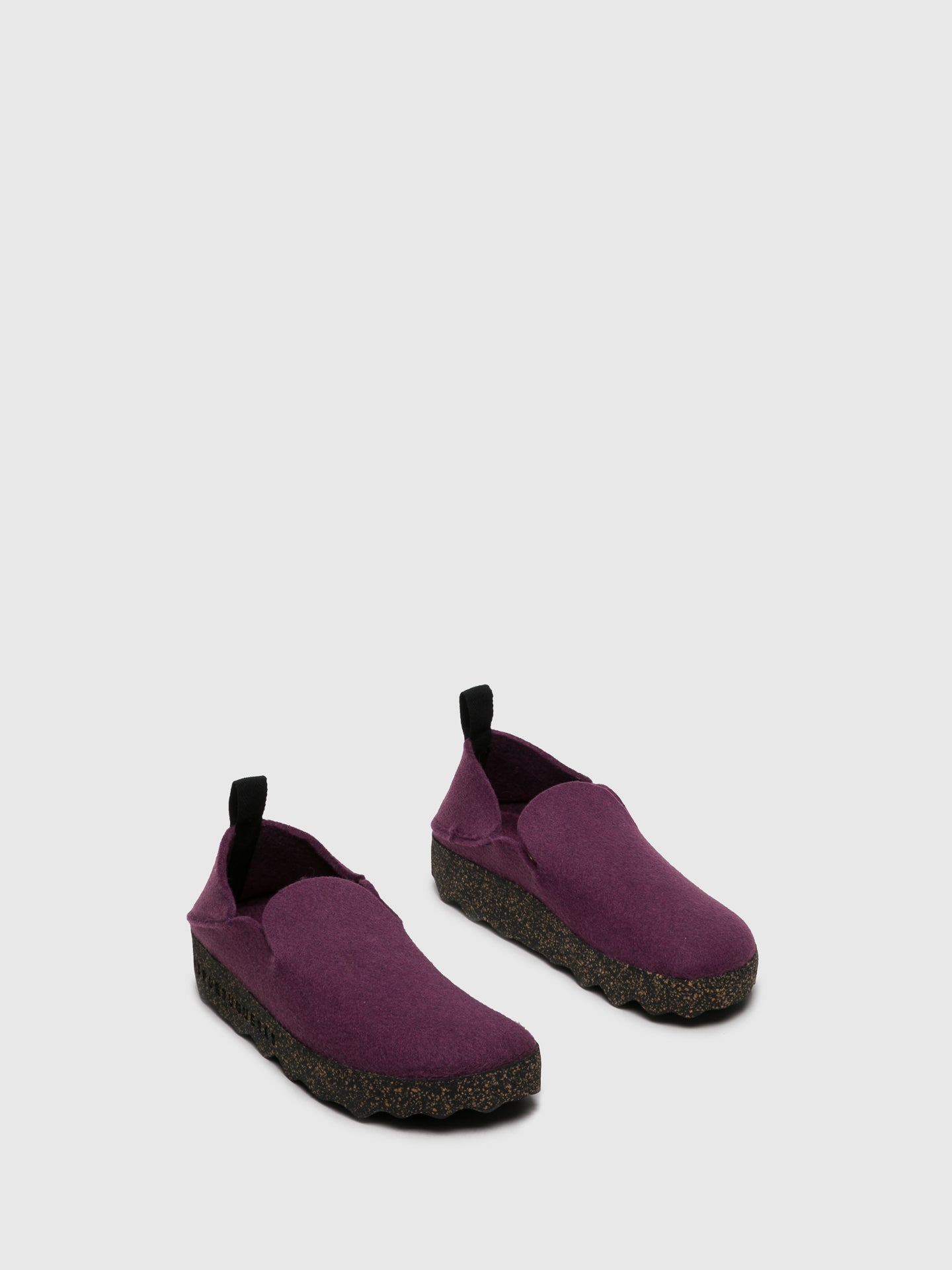 ASPORTUGUESAS Purple Round Toe Shoes