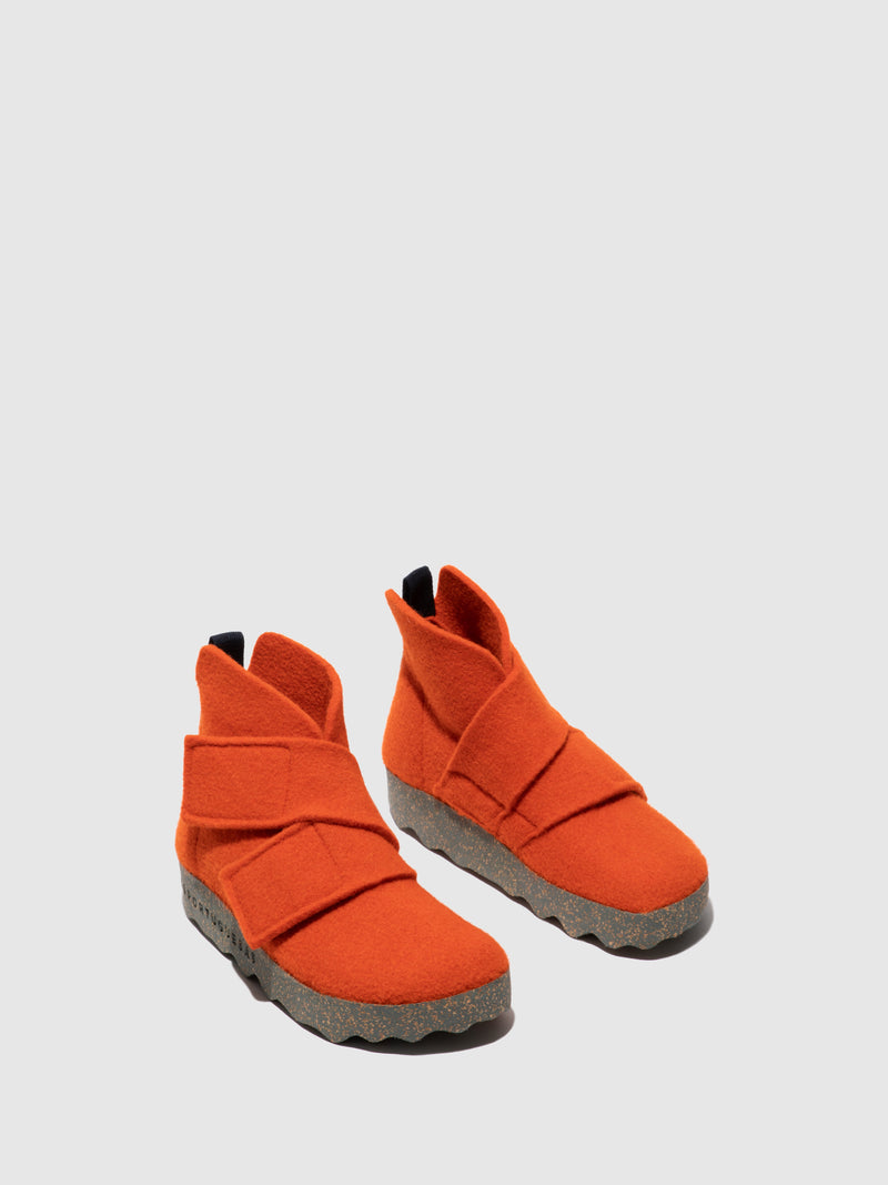 ASPORTUGUESAS Velcro Boots CASE L Orange