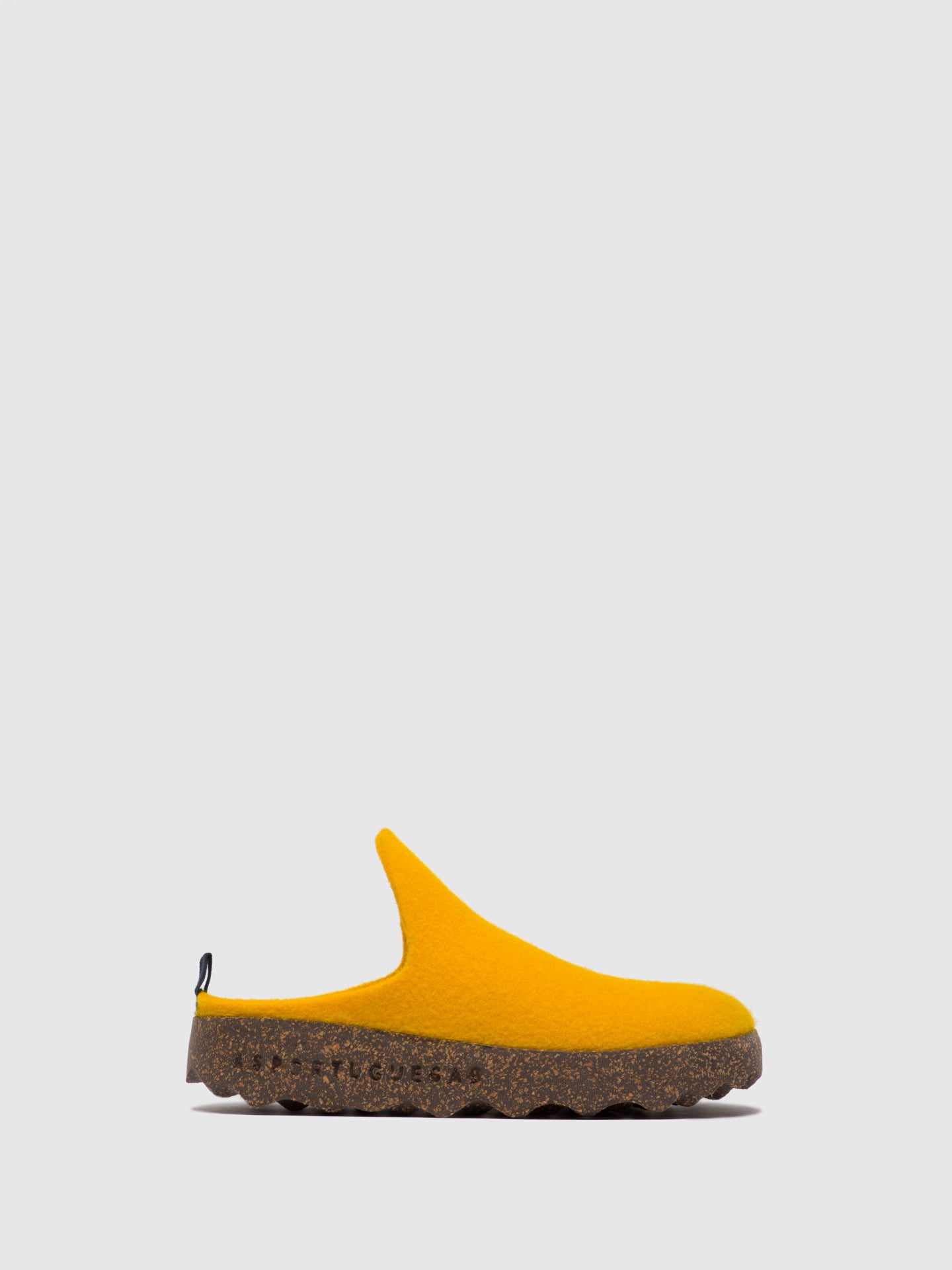 ASPORTUGUESAS Round Toe Mules COME L Yellow