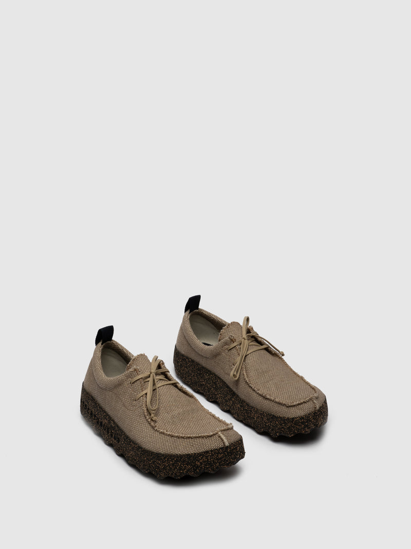 ASPORTUGUESAS Brown Lace-up Shoes