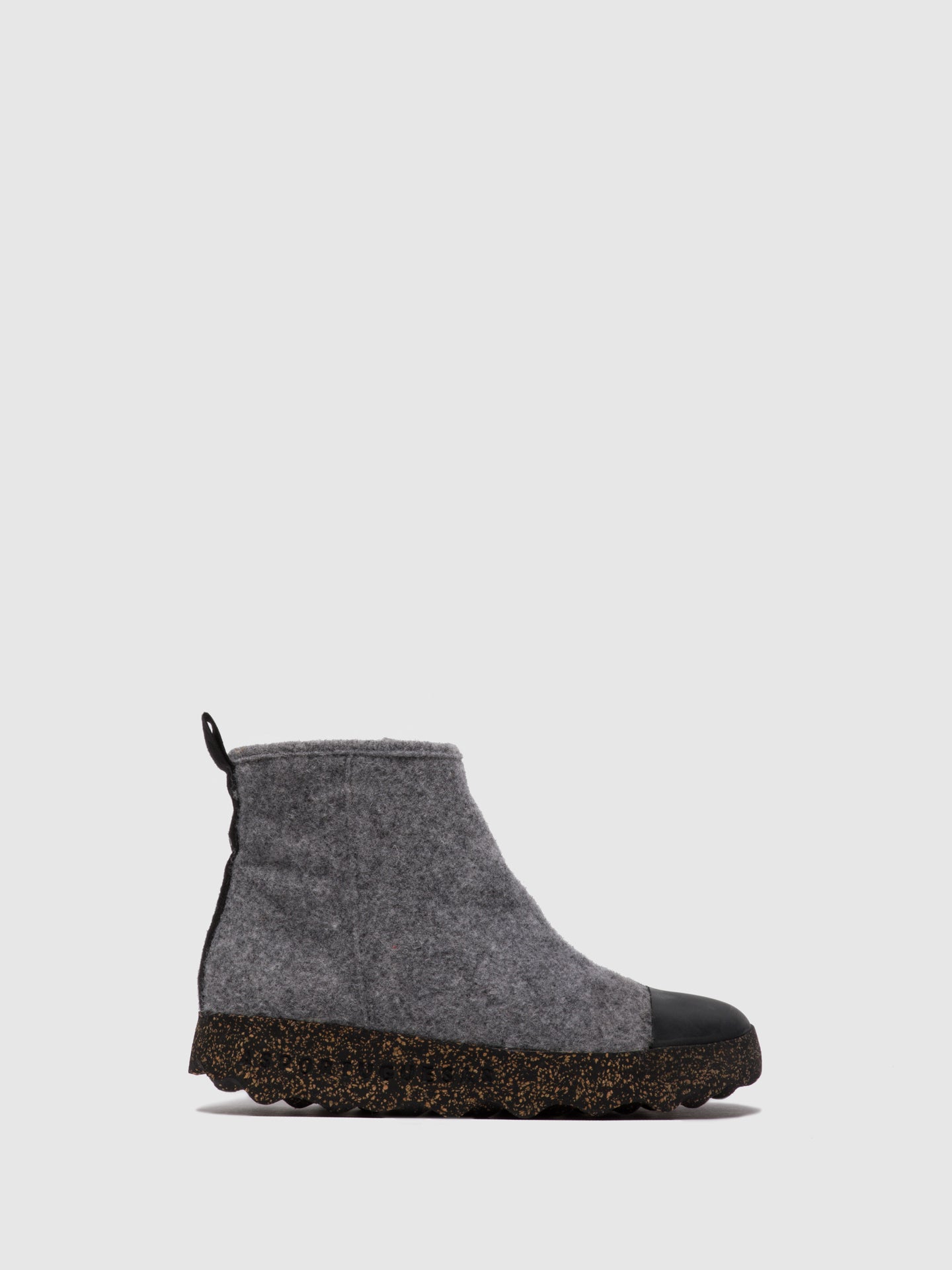 ASPORTUGUESAS Zip Up Boots COSY L Concrete