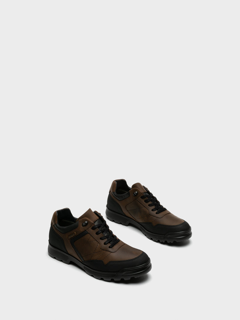 Camport Brown Lace Fastening Shoes