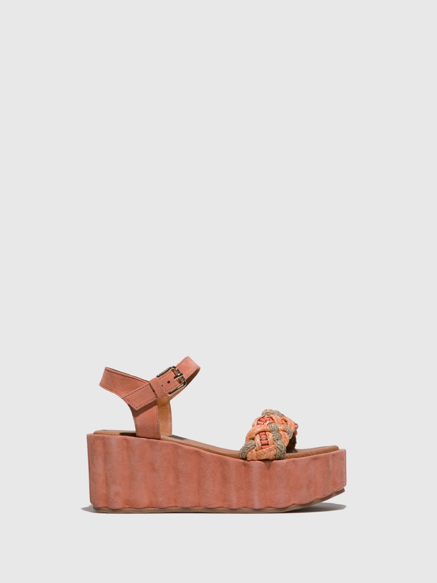 Clay's Orange Platform Sandals