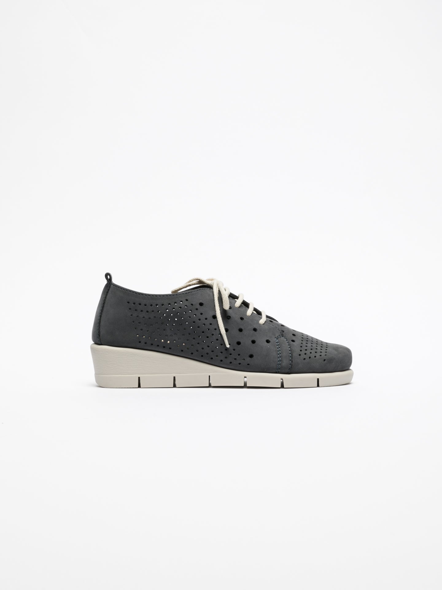 The Flexx Navy Lace Fastening Shoes