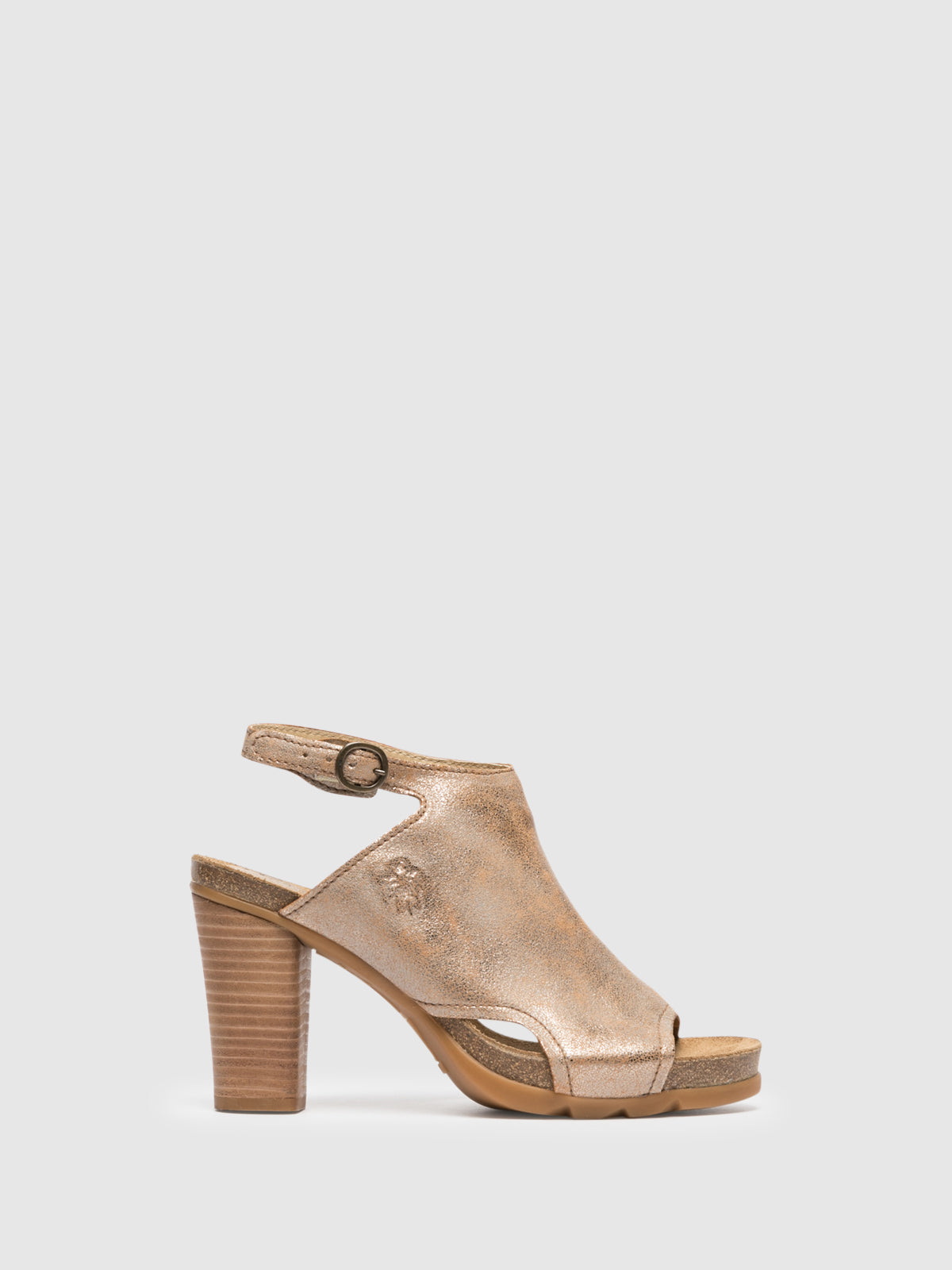 Fly London Peru Chunky Heel Mules