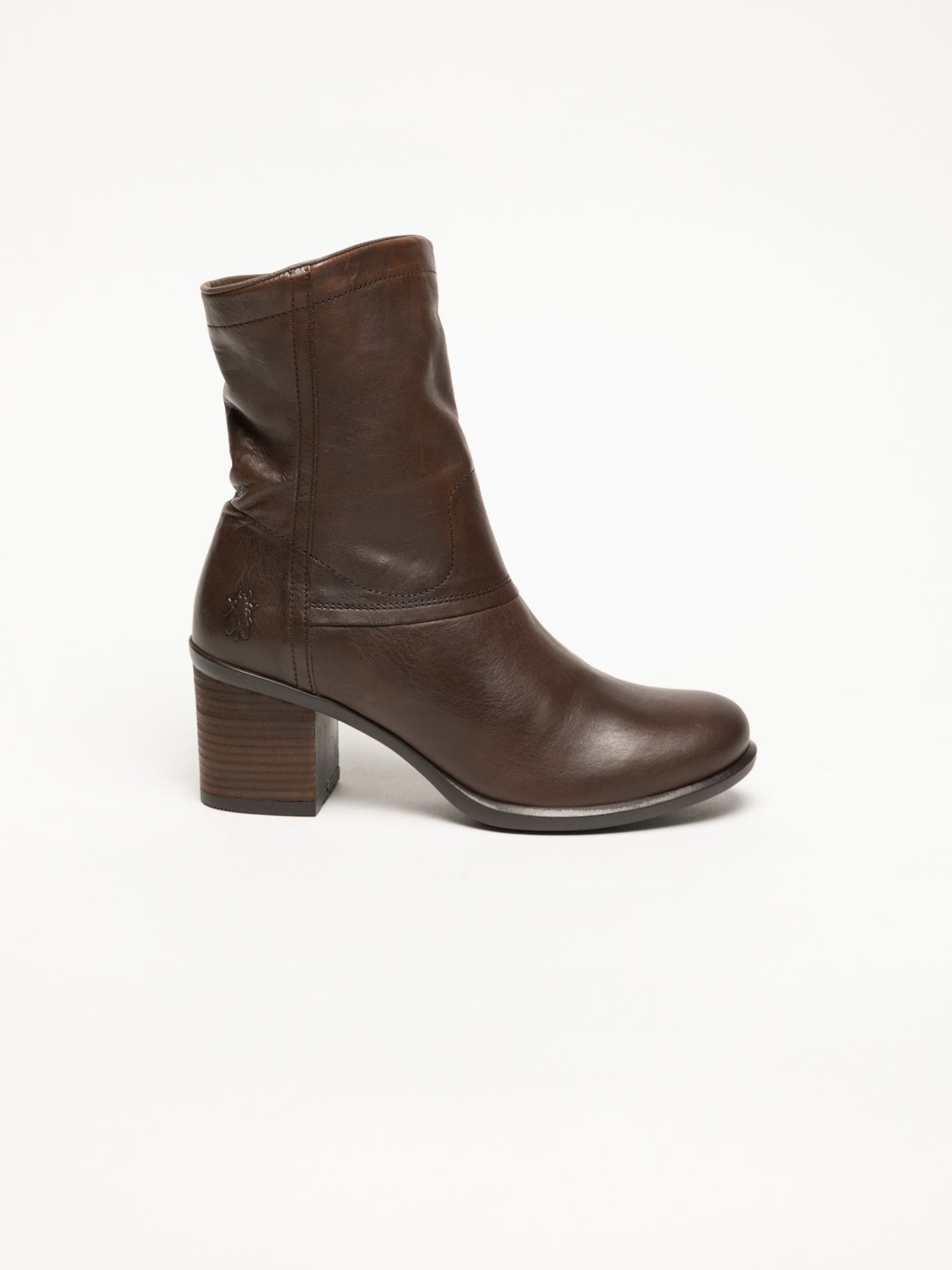 Fly London Brown Zip Up Ankle Boots