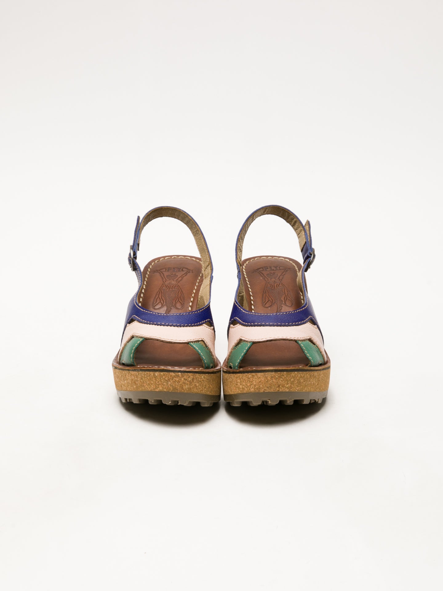 Fly London Multicolor Buckle Sandals