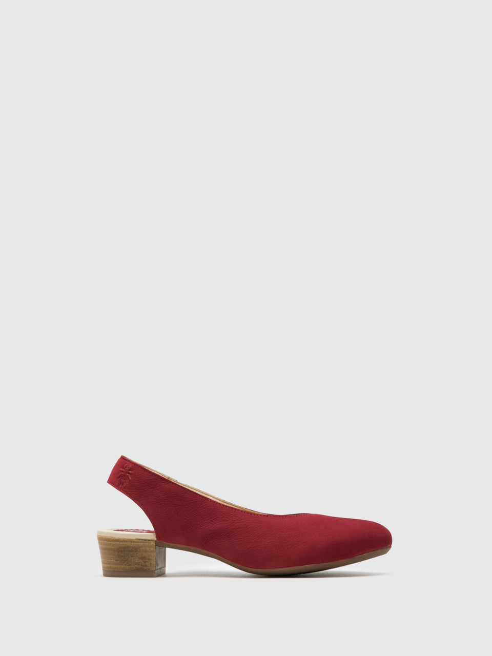 Fly London Red Sling-Back Pumps Shoes