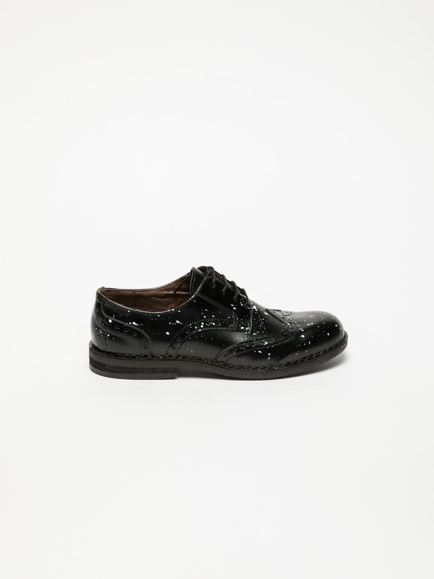 Fly London Black Derby Shoes