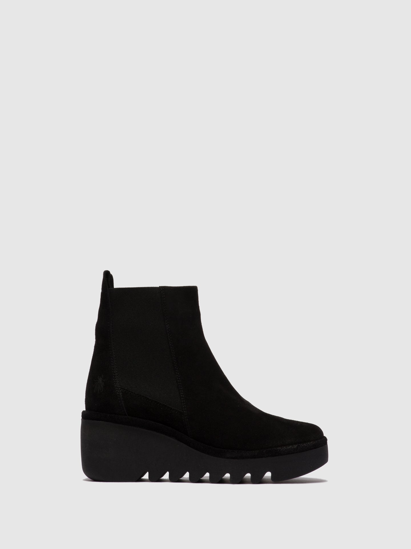 Fly London Chelsea Ankle Boots BAGU233FLY OILSUEDE BLACK