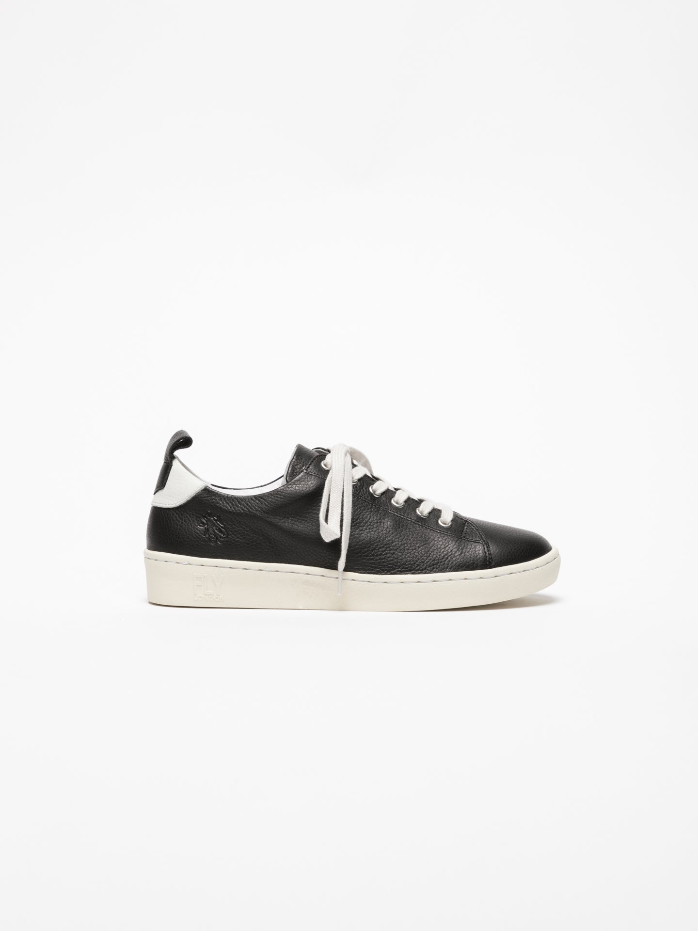 Fly London Black Lace-up Trainers