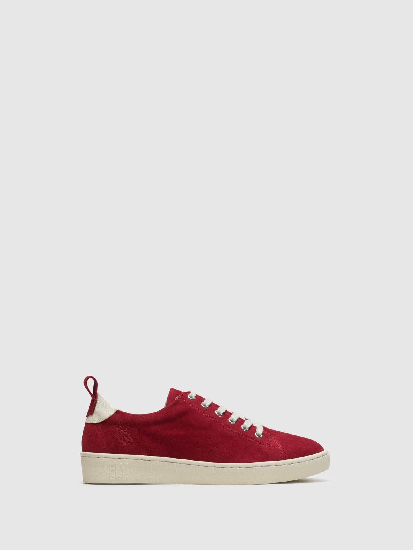 Fly London Red Lace-up Trainers