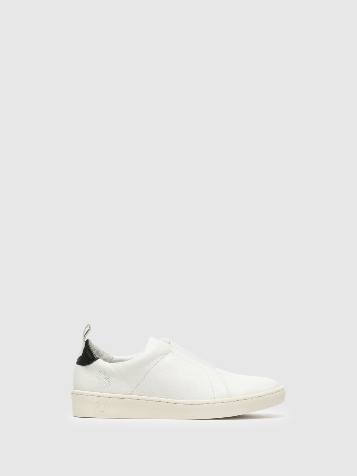 Fly London White Elasticated Trainers