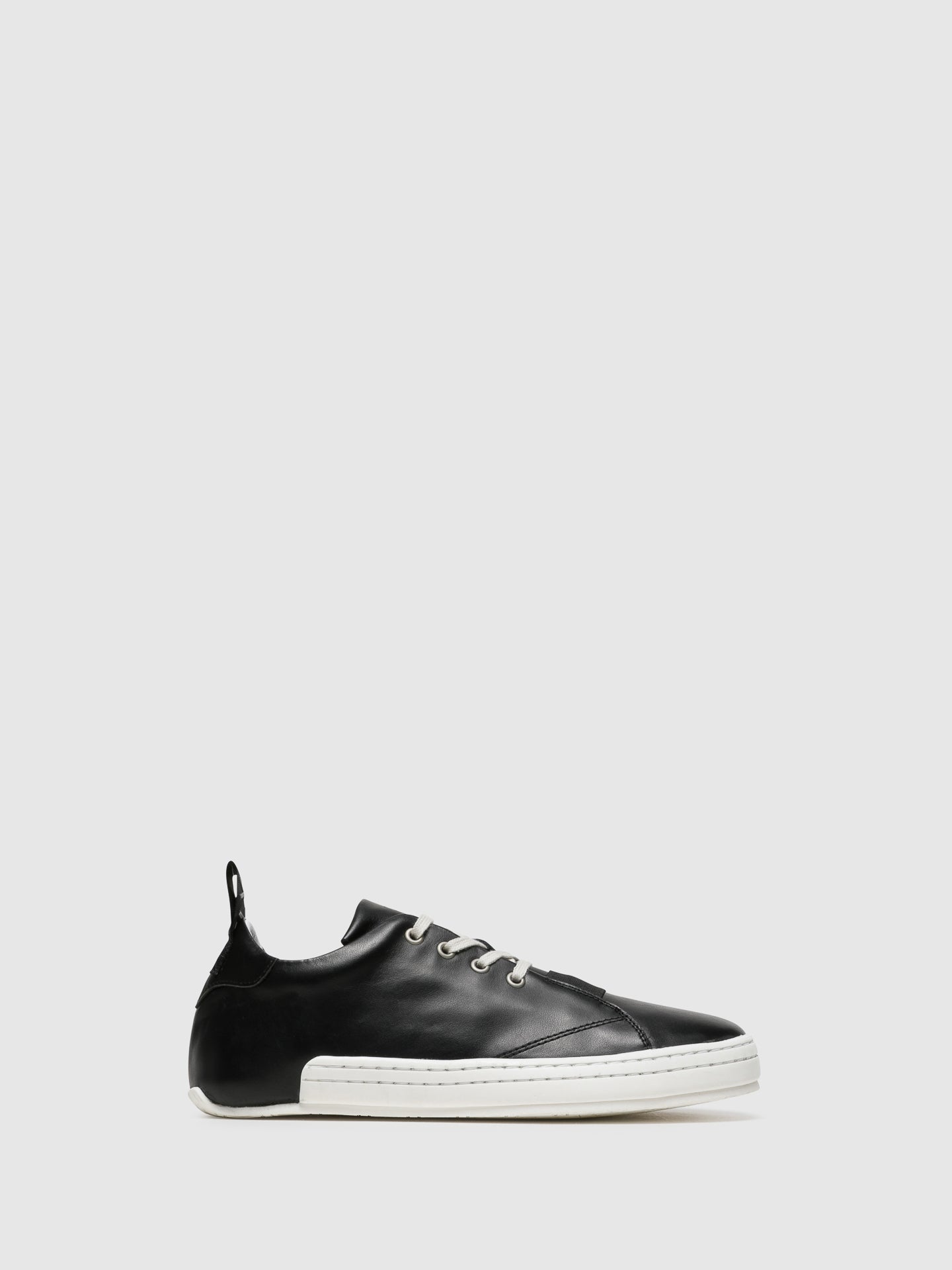 Fly London Black Lace-up Trainers