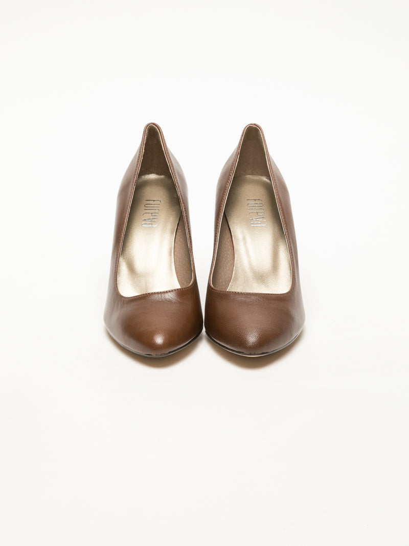 Foreva Brown Classic Pumps Shoes
