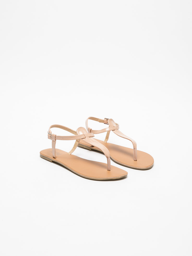 Foreva Pink Flat Sandals