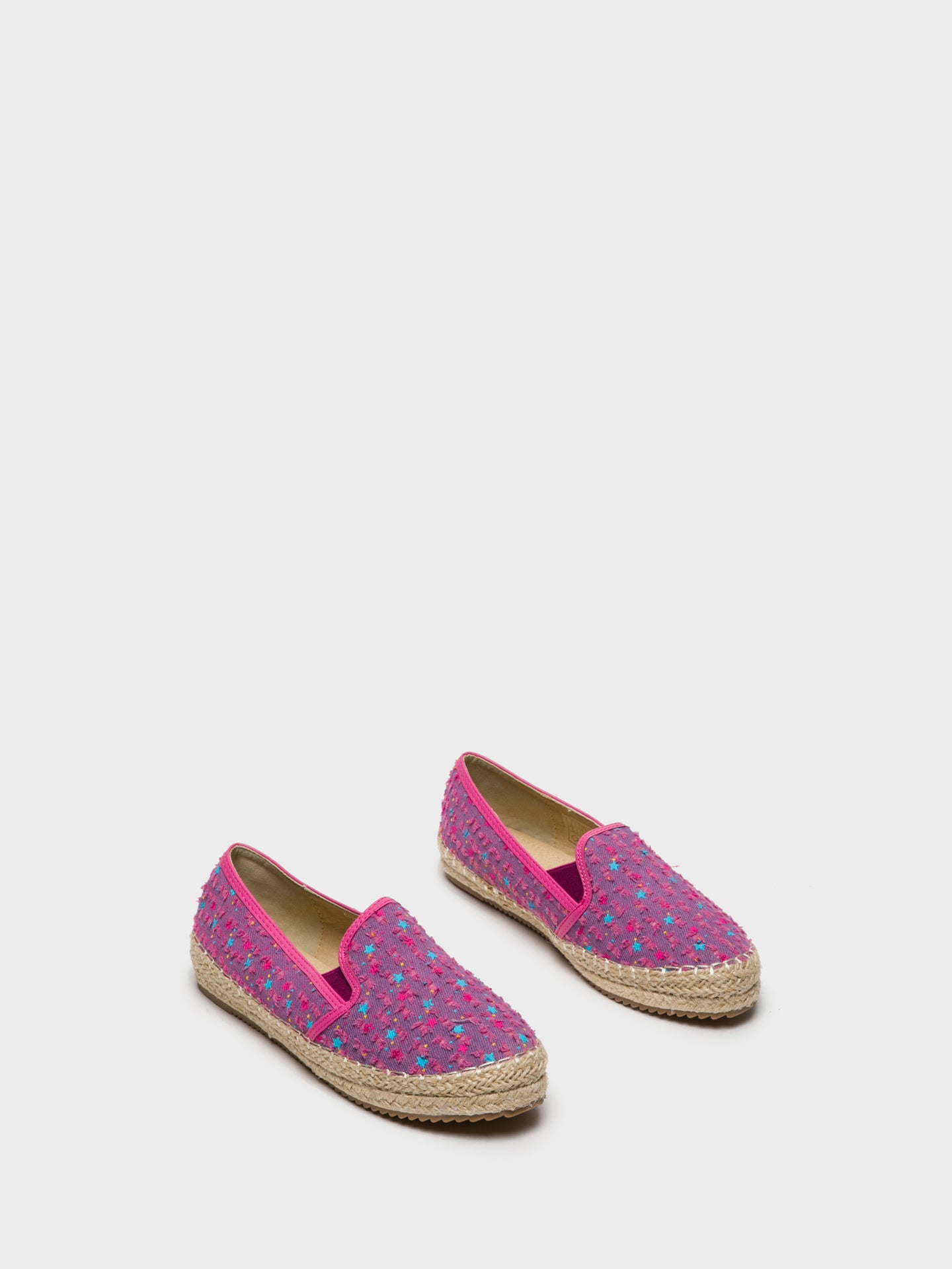 Foreva HotPink Elasticated Espadrilles