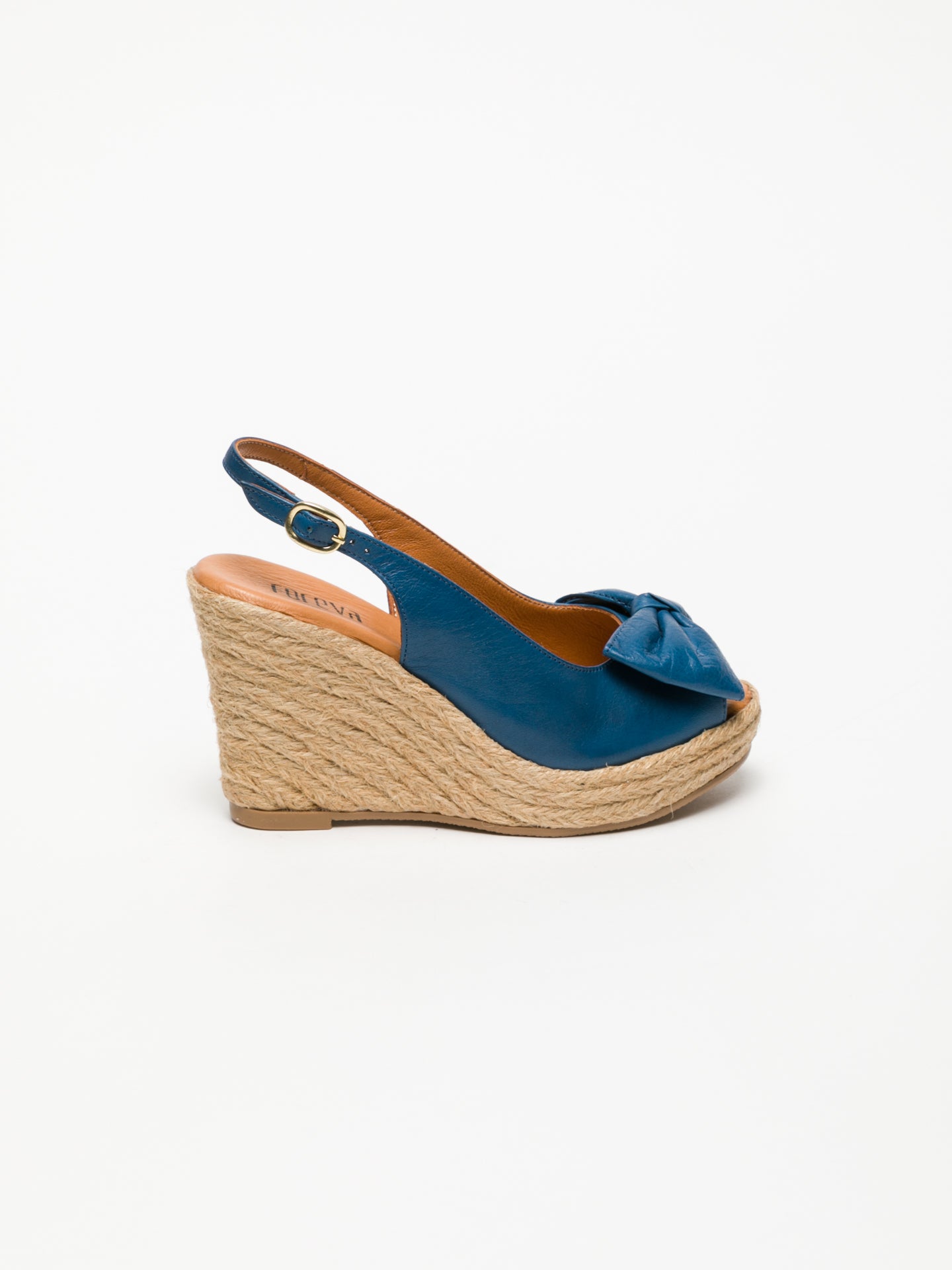 Foreva Blue Wedge Sandals