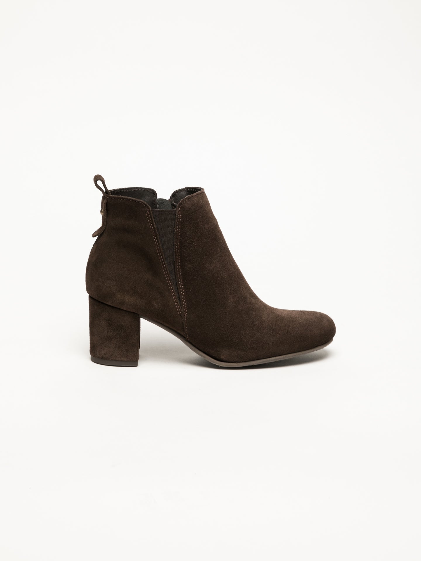 Foreva Brown Elasticated Ankle Boots