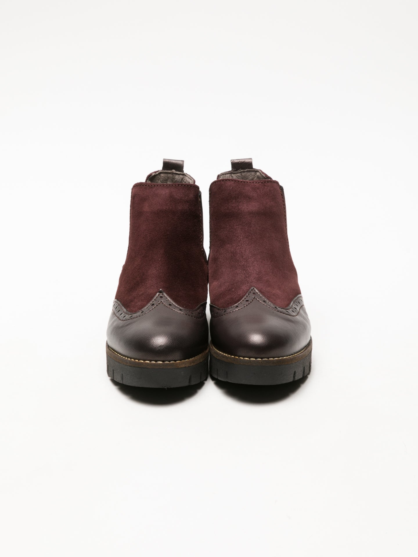 Foreva DarkRed Chelsea Ankle Boots