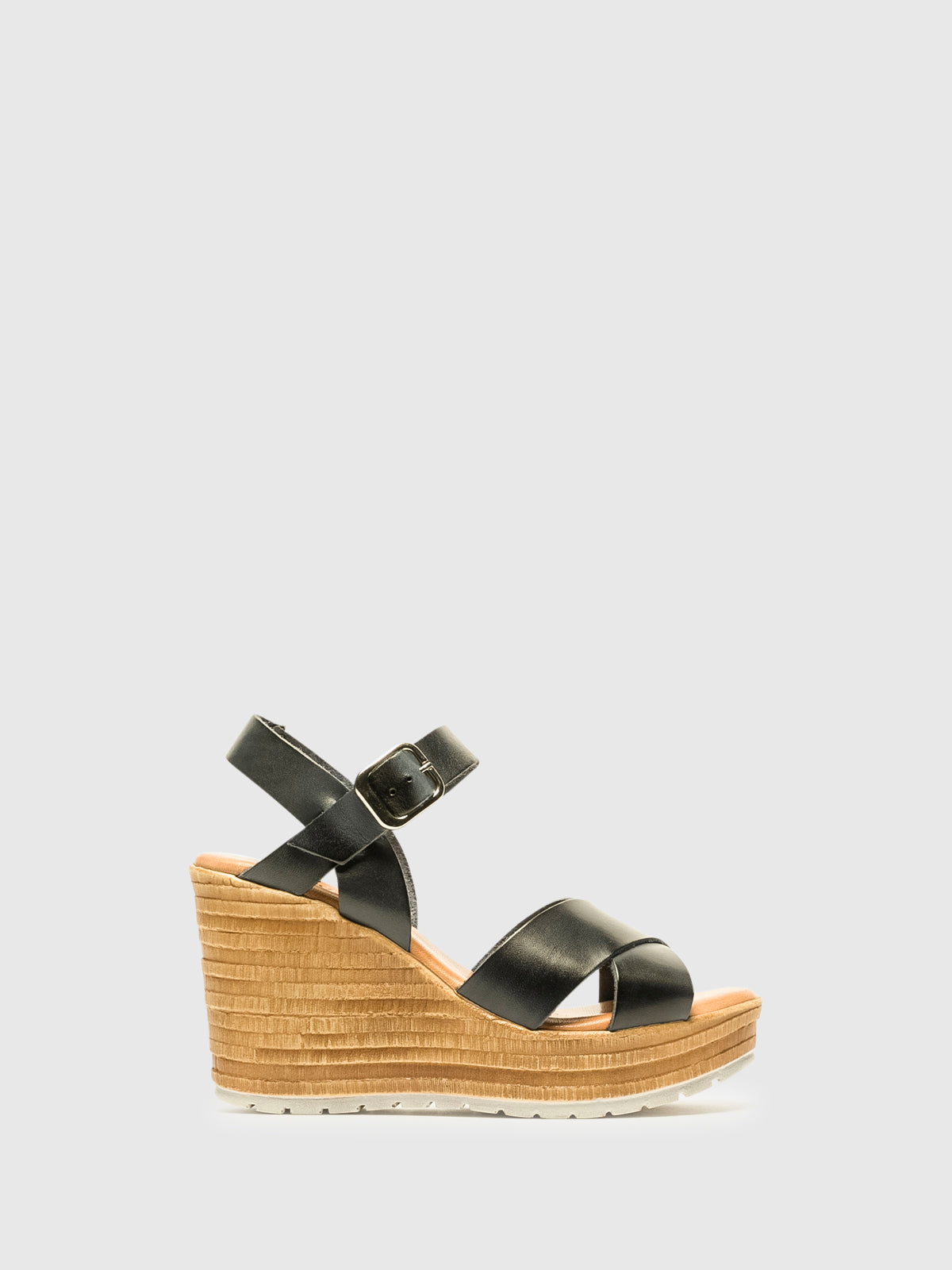 Foreva Blue Wedge Sandals