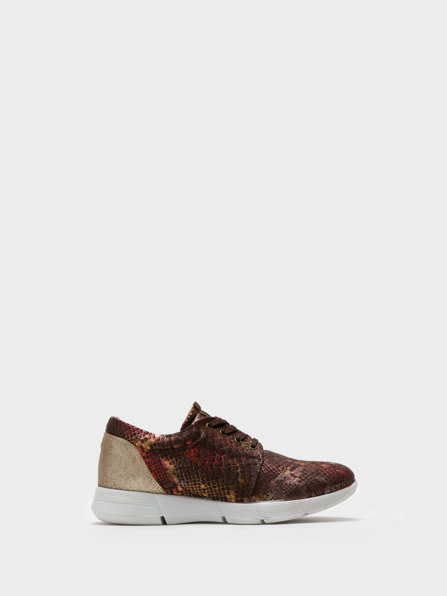 Foreva Brown Lace-up Trainers