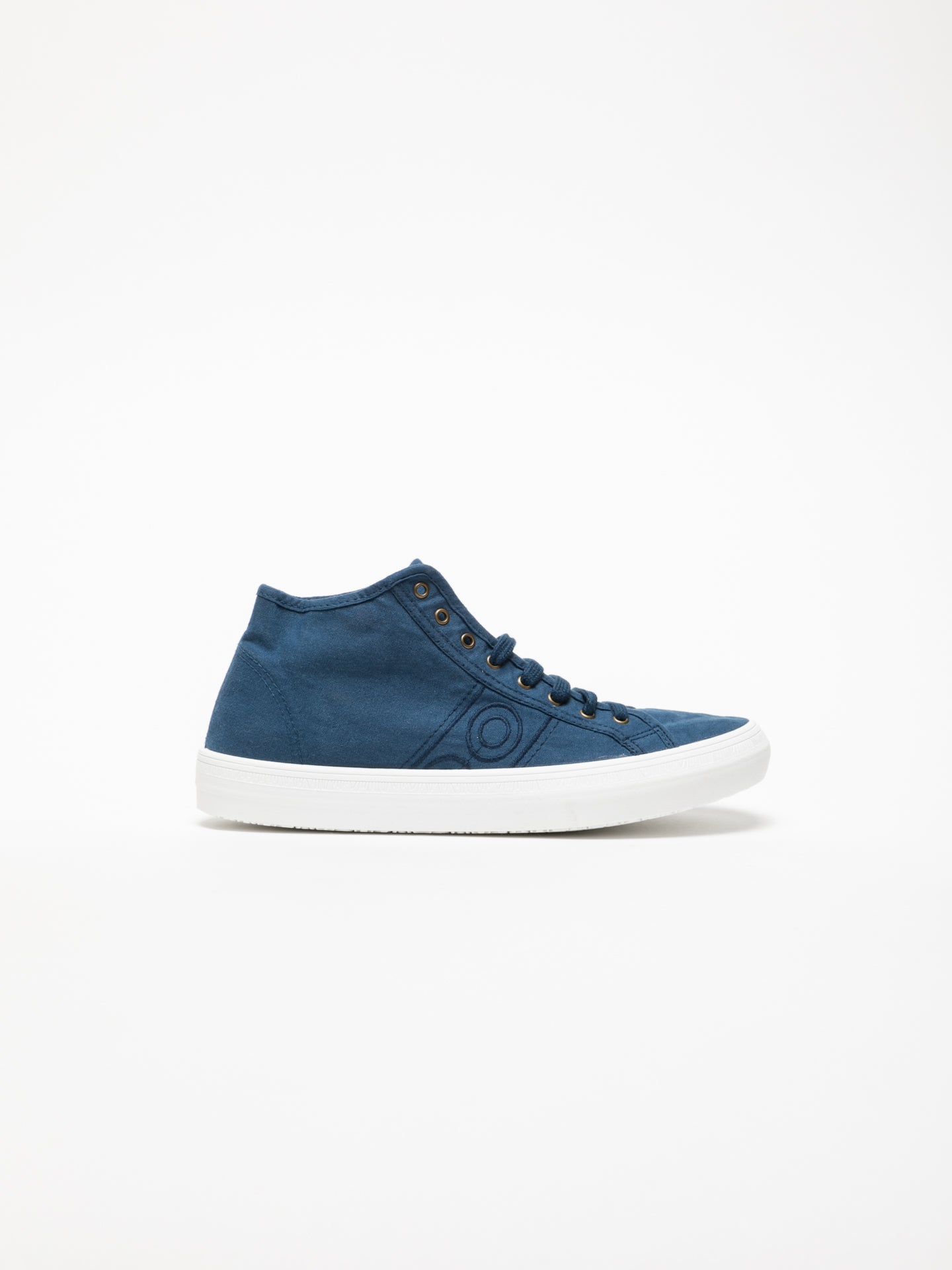 Foreva Blue Hi-Top Trainers