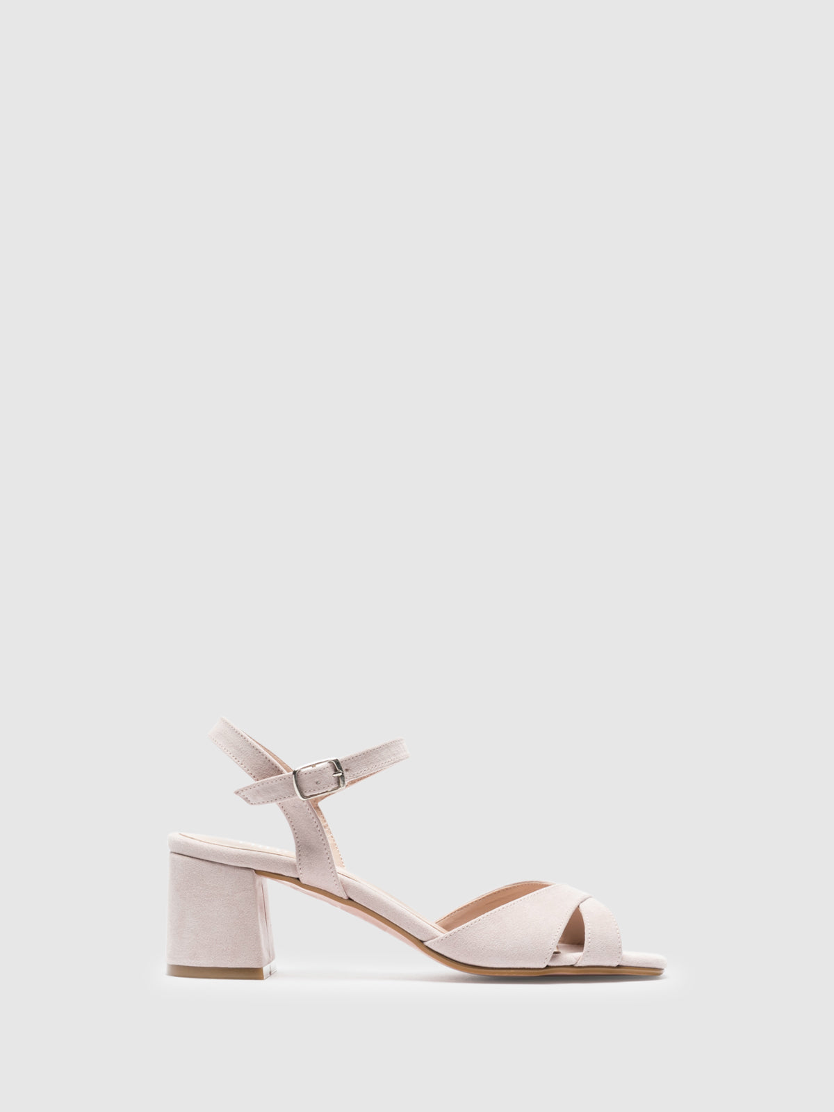 Foreva Pink Ankle Strap Sandals