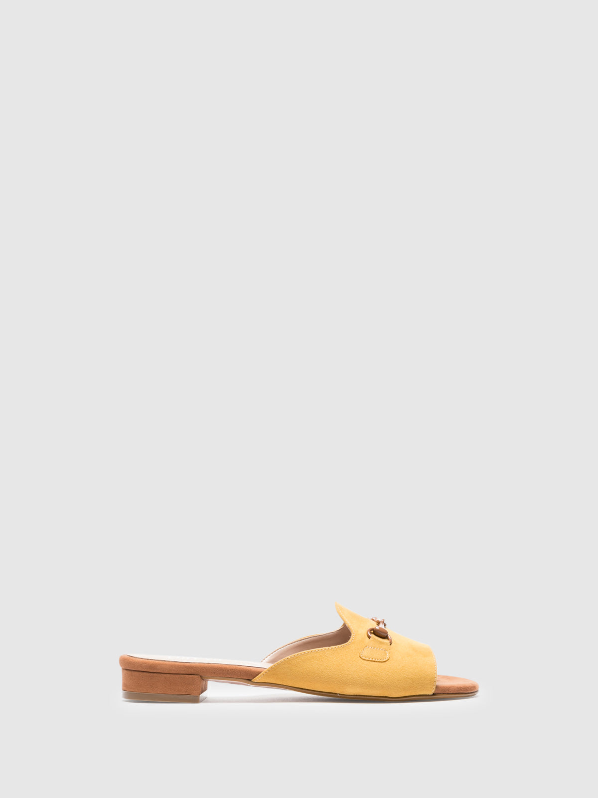 Foreva Yellow Flat Mules