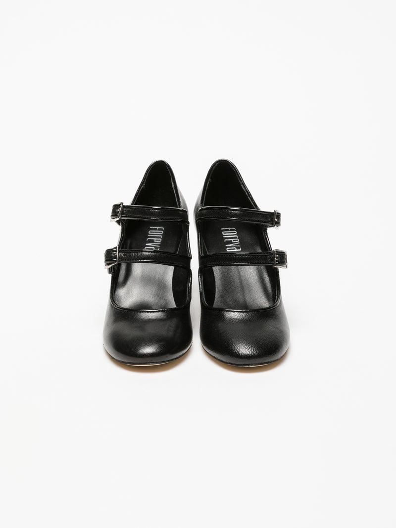Foreva Black Mary Jane Shoes
