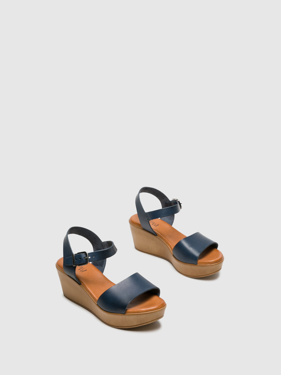 Foreva Blue Buckle Sandals