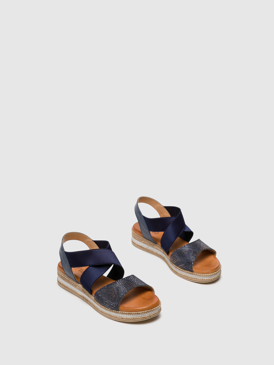 Foreva Blue Platform Sandals