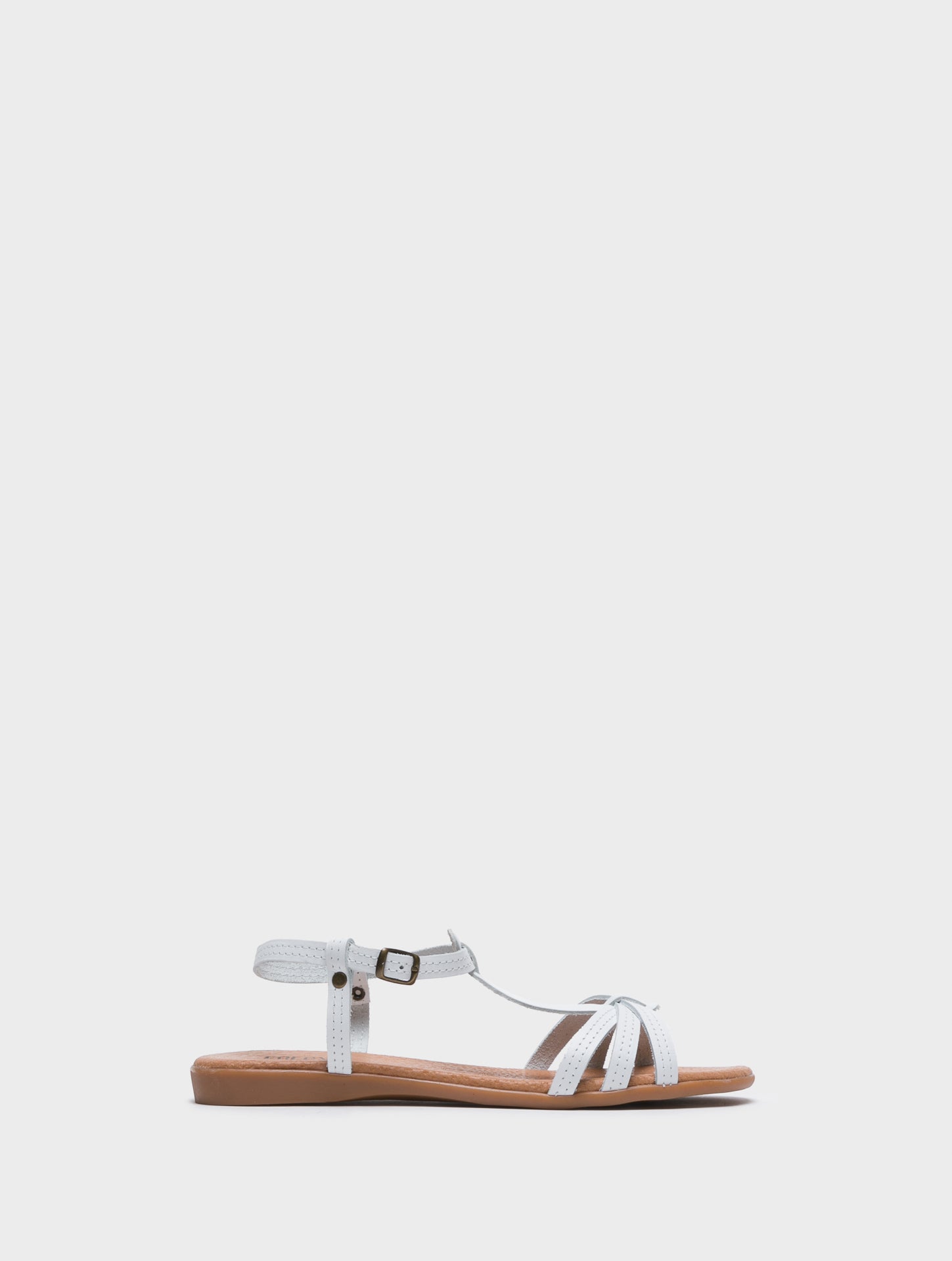 Foreva White Sling-Back Sandals