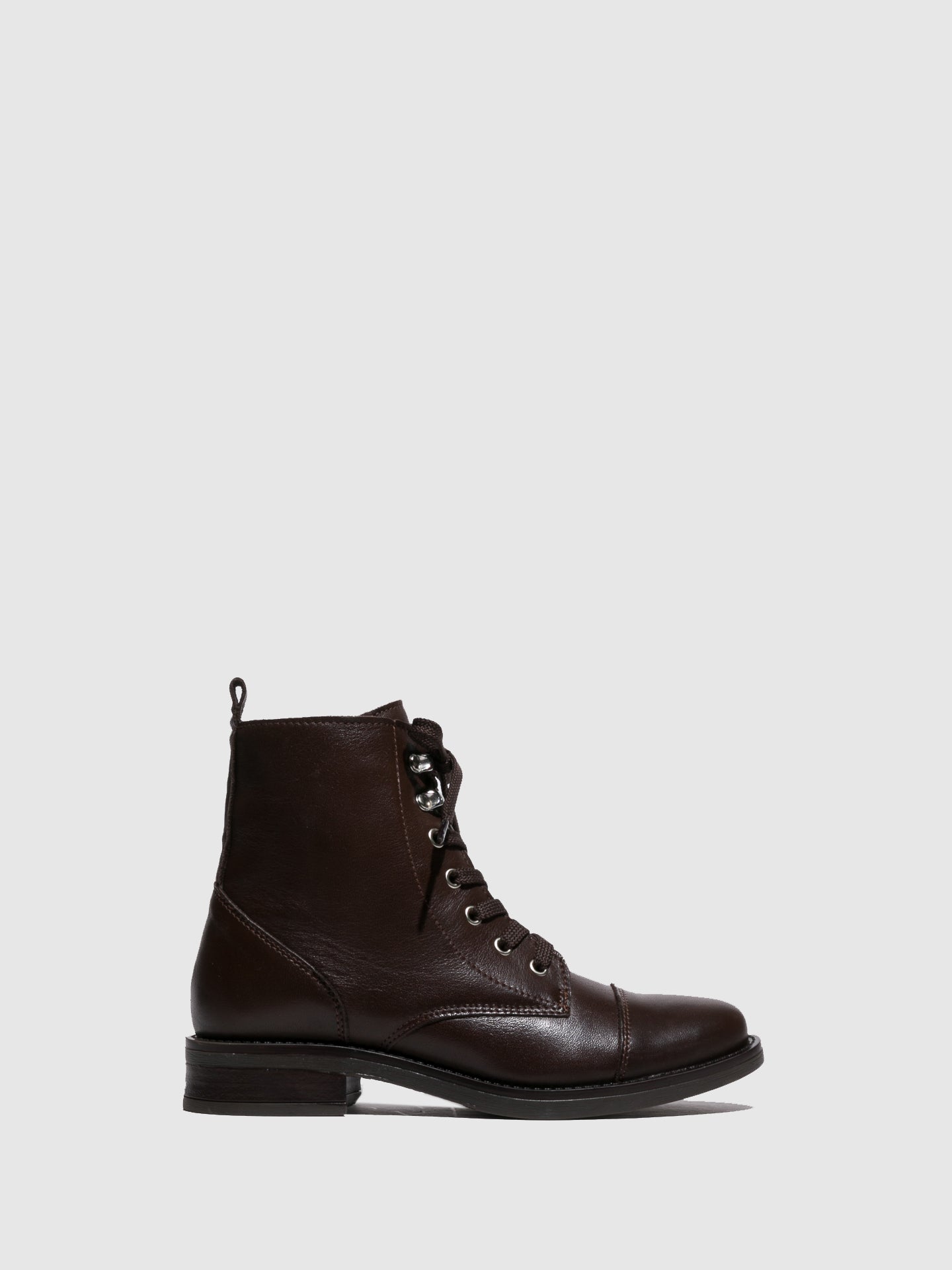 Foreva Brown Lace-up Boots