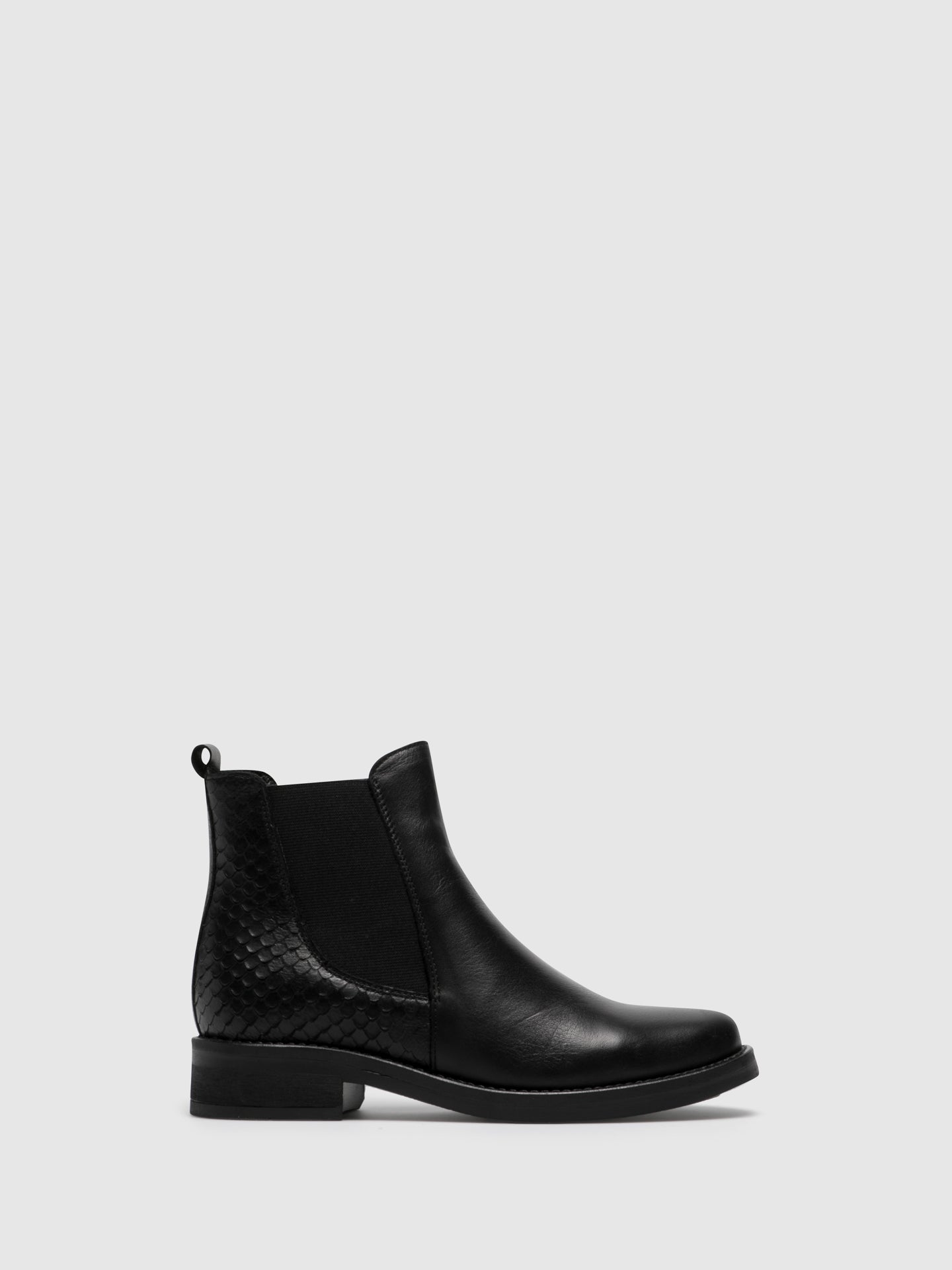 Foreva Black Chelsea Ankle Boots