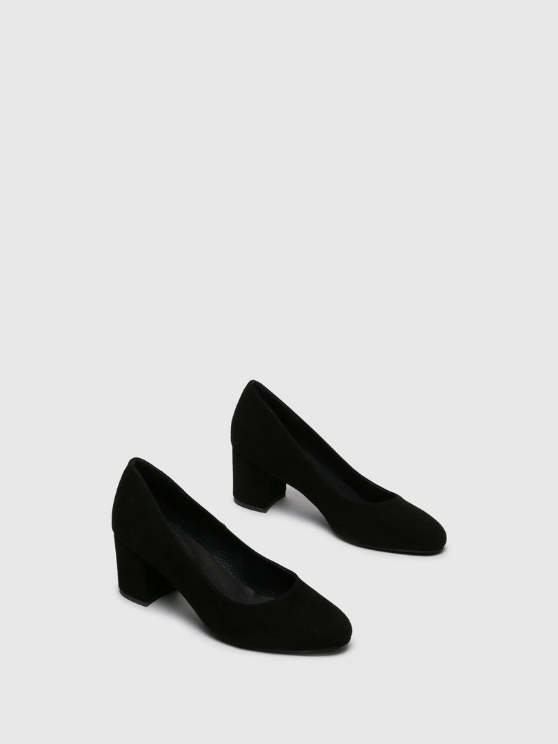 Foreva Black Round Toe Shoes