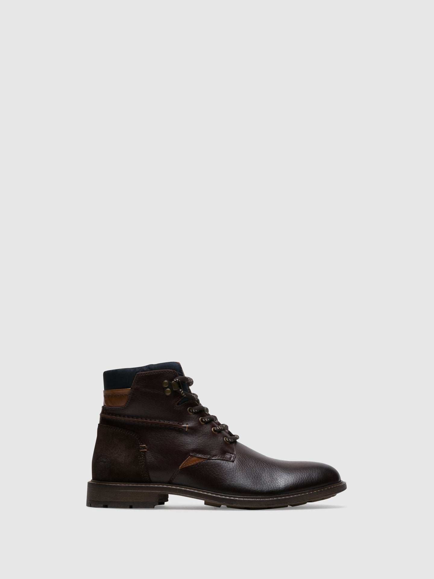 Foreva Brown Lace-up Ankle Boots