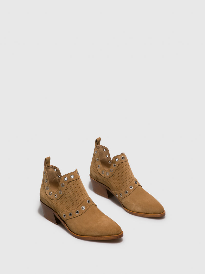 Foreva Peru Cowboy Ankle Boots