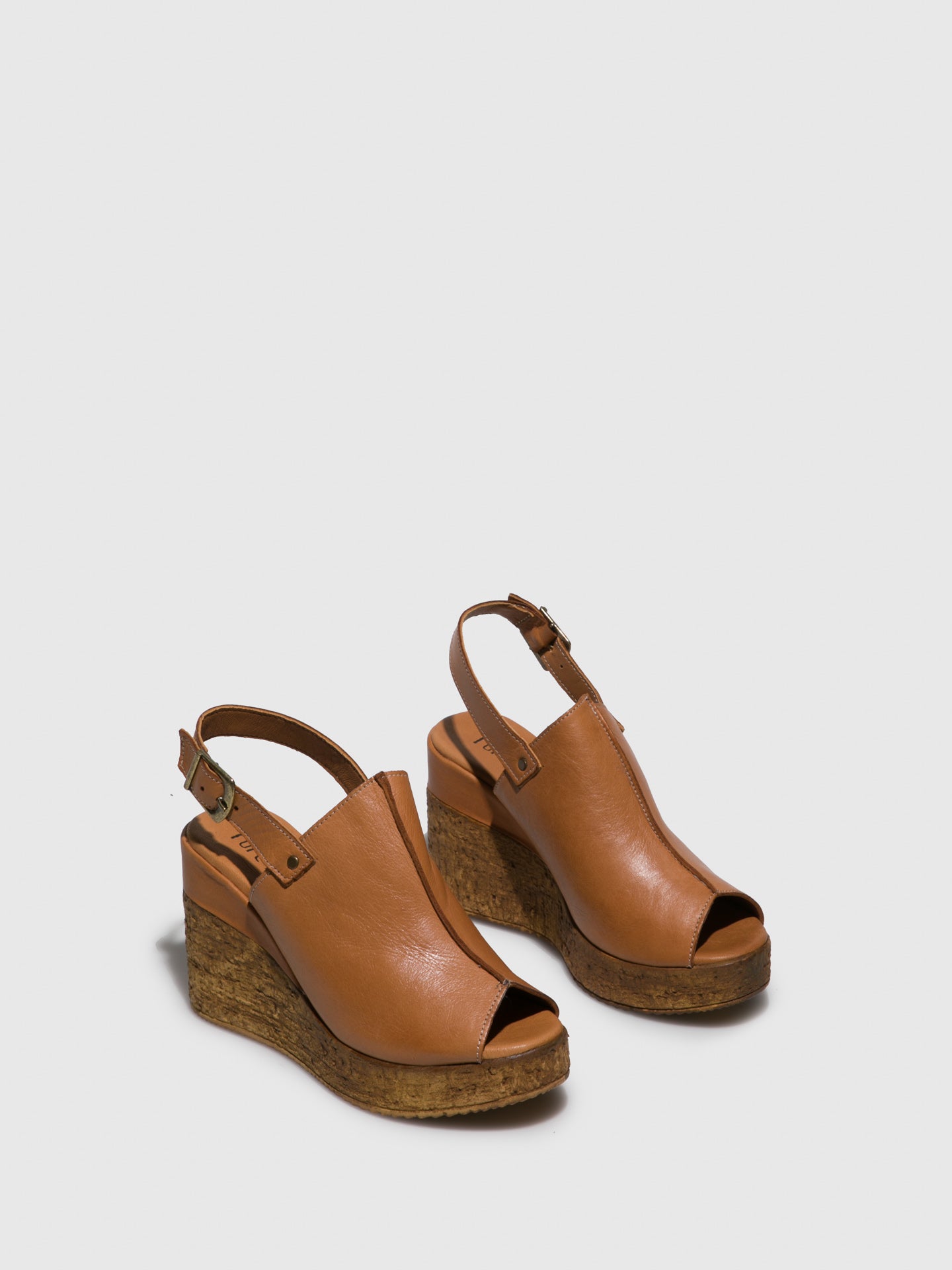 Foreva Camel Wedge Sandals