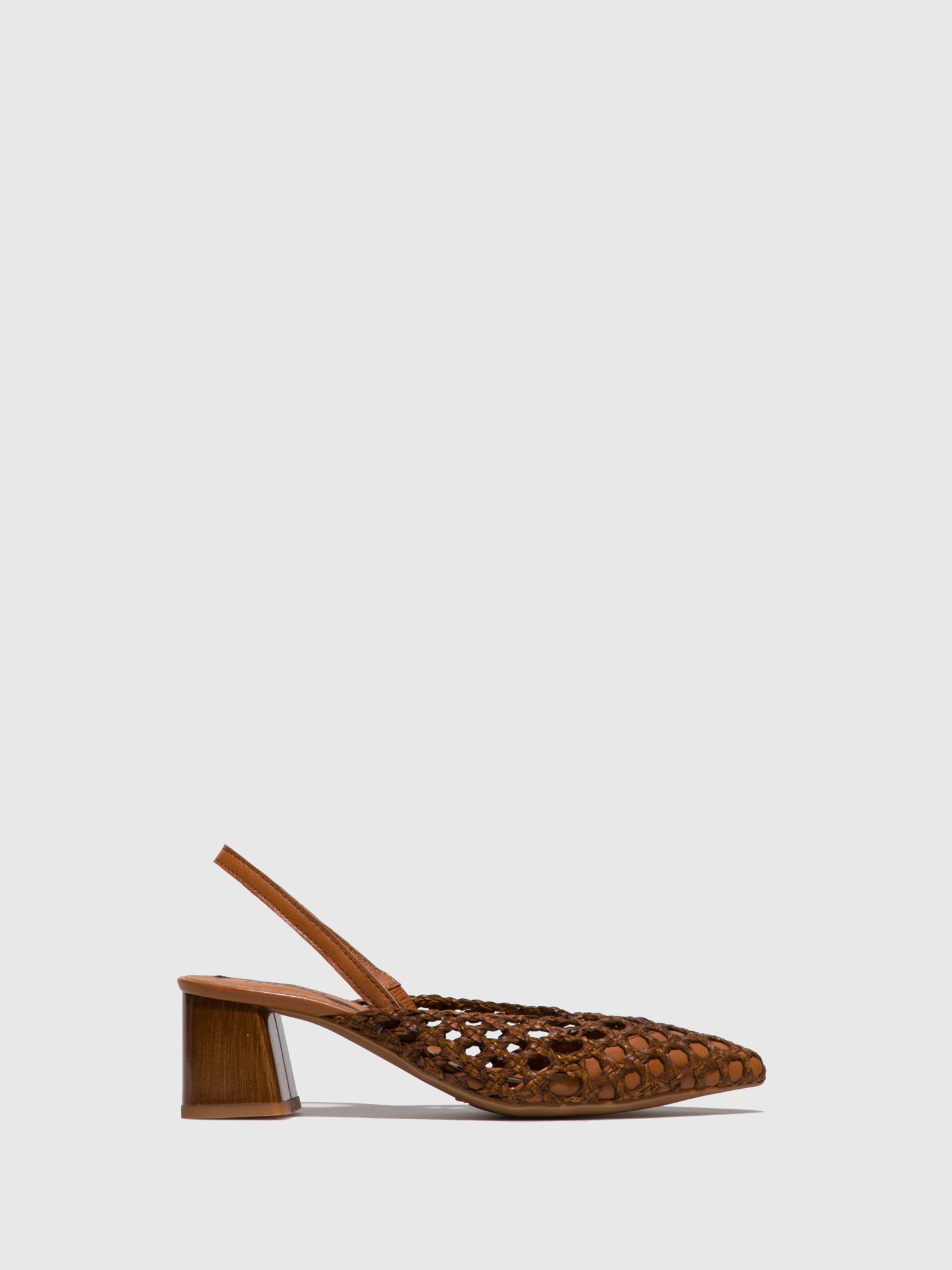 Foreva Brown Sling-Back Sandals