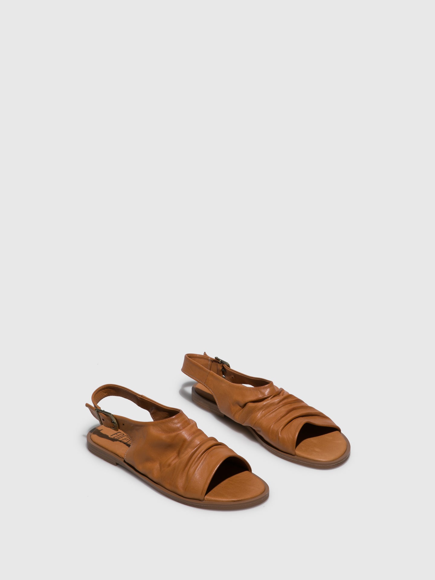 Foreva Brown Sling-Back Sandals