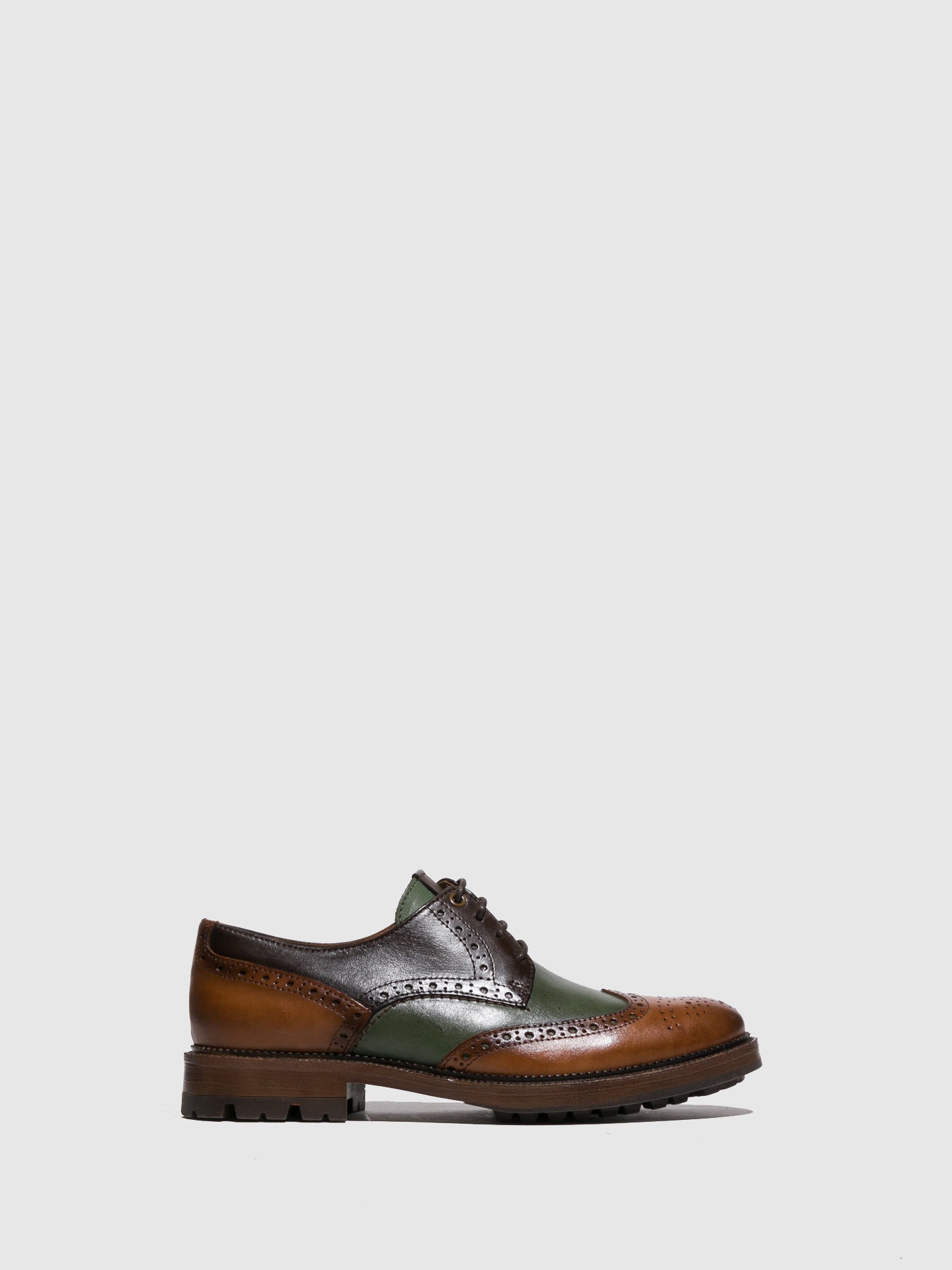 Foreva Brown Lace-up Shoes