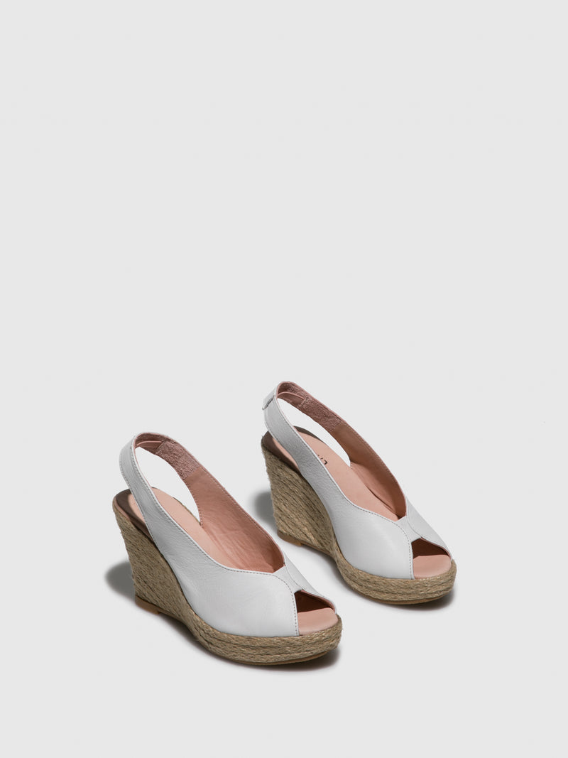 Foreva White Wedge Sandals