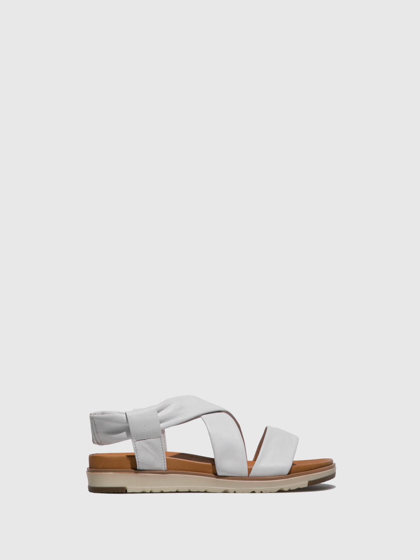 Foreva White Crossover Sandals