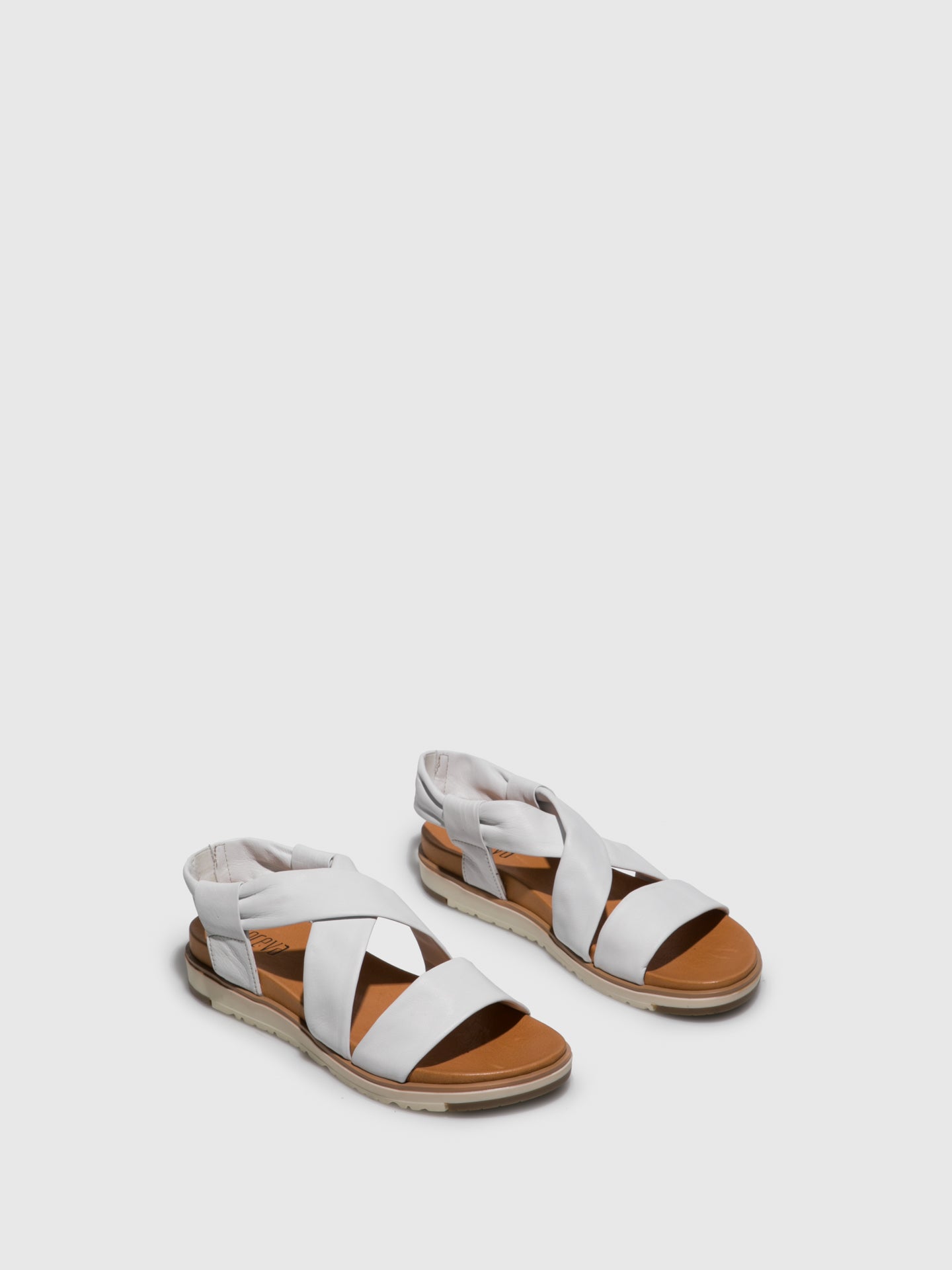 Foreva White Crossover Sandals