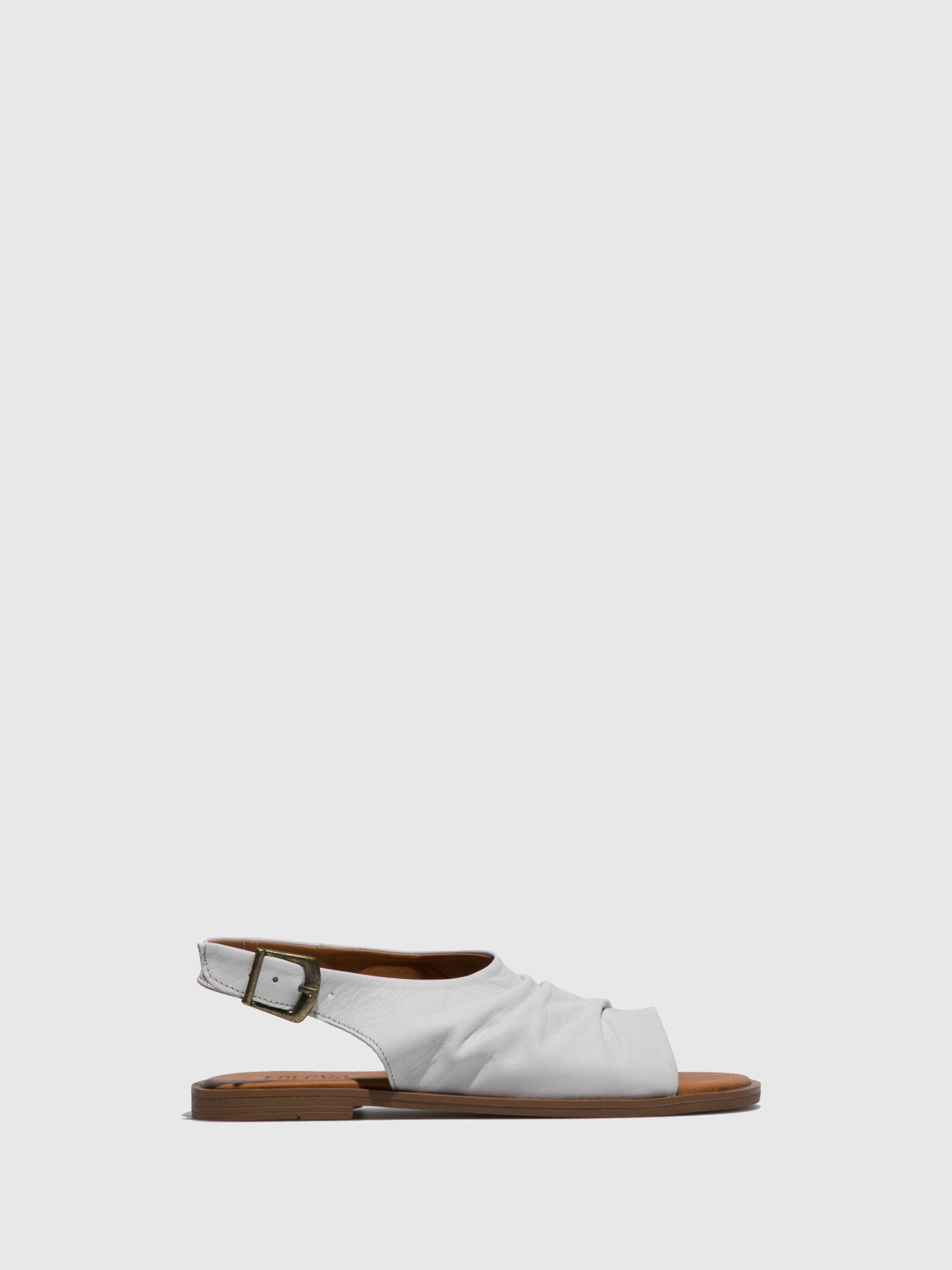 Foreva White Sling-Back Sandals